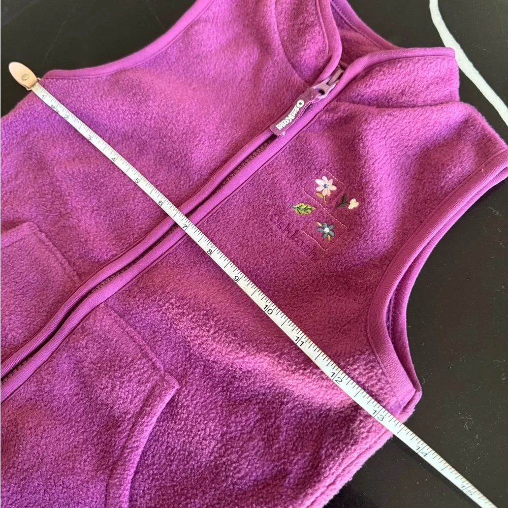 Vintage OshKosh‎ B'gosh Purple Fleece Kids Vest